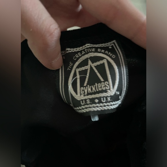 Cykxtees Black And Red Goth Maxi Dress - Picture 7 of 8